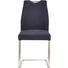SCHWINGSTUHL Chenille Anthrazit, Edelstahlfarben - Edelstahlfarben/Anthrazit, KONVENTIONELL, Textil/Metall (47/60/97cm) - MODERANO