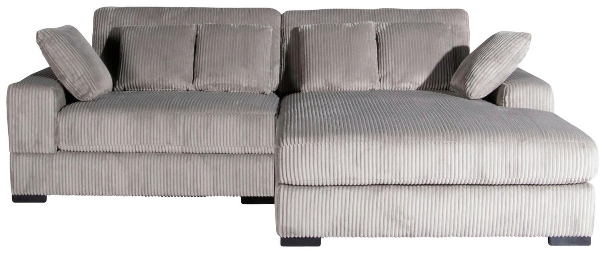 HÖRNSOFFA i vävt tyg cremefärgad  - svart/cremefärgad, Design, textil/plast (182/114cm) - Livetastic