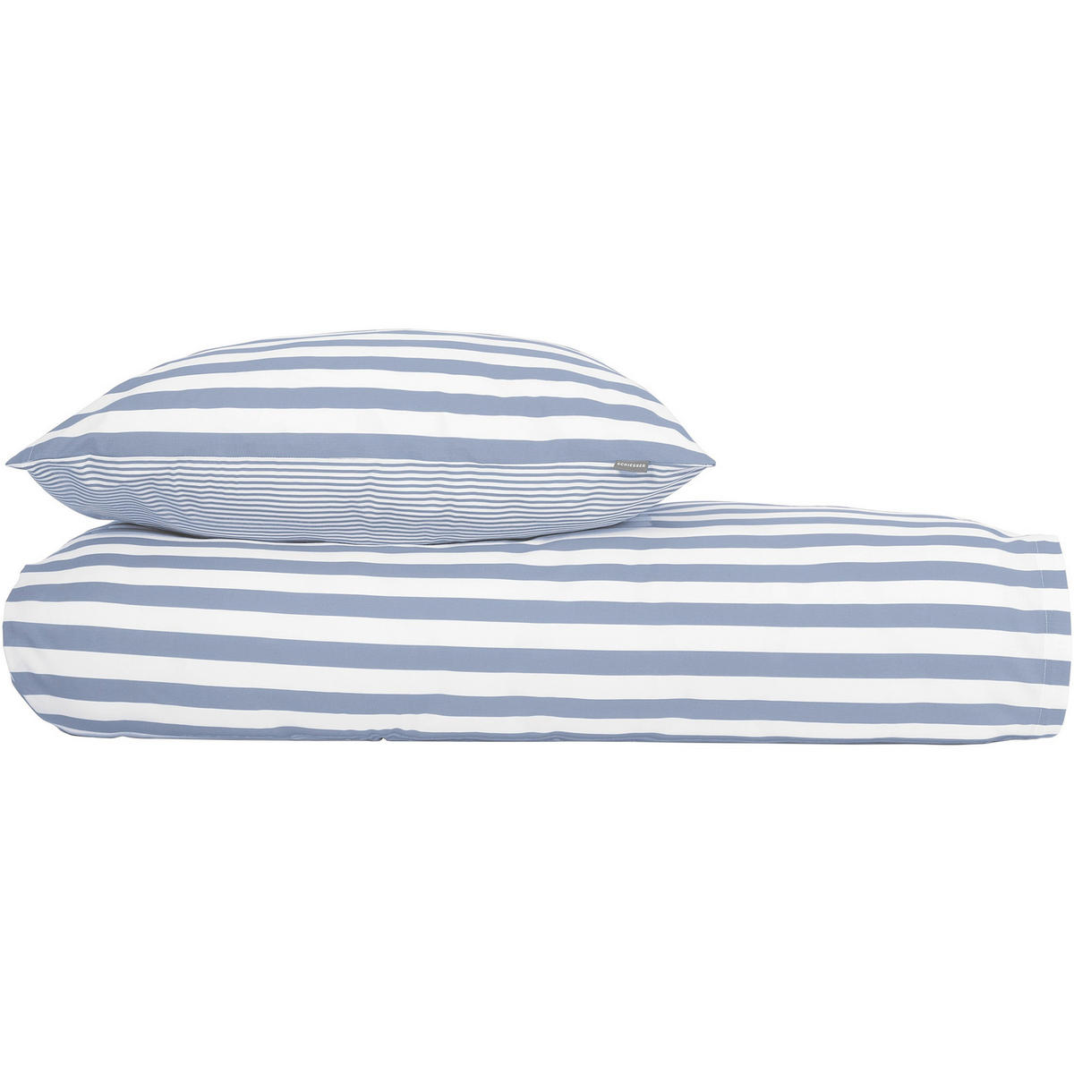 BETTWÄSCHE 2-teilig MARIE Renforcé 135/200 cm  - Hellblau, Basics, Textil (135/200cm)