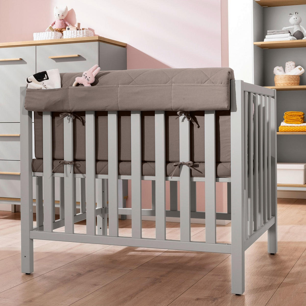 JÁRÓKABETÉT Scotty  - taupe, Basics, textil (88,0/36,0/10,0cm) - Paidi