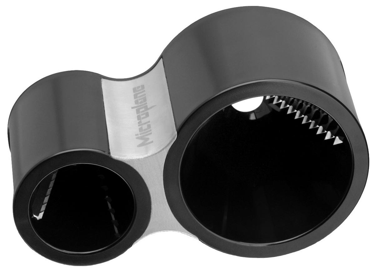 SPIRALNA SECKALICA - crna, Osnovno, metal/plastika (13.1/7.5/5.8cm) - MICROPLANE