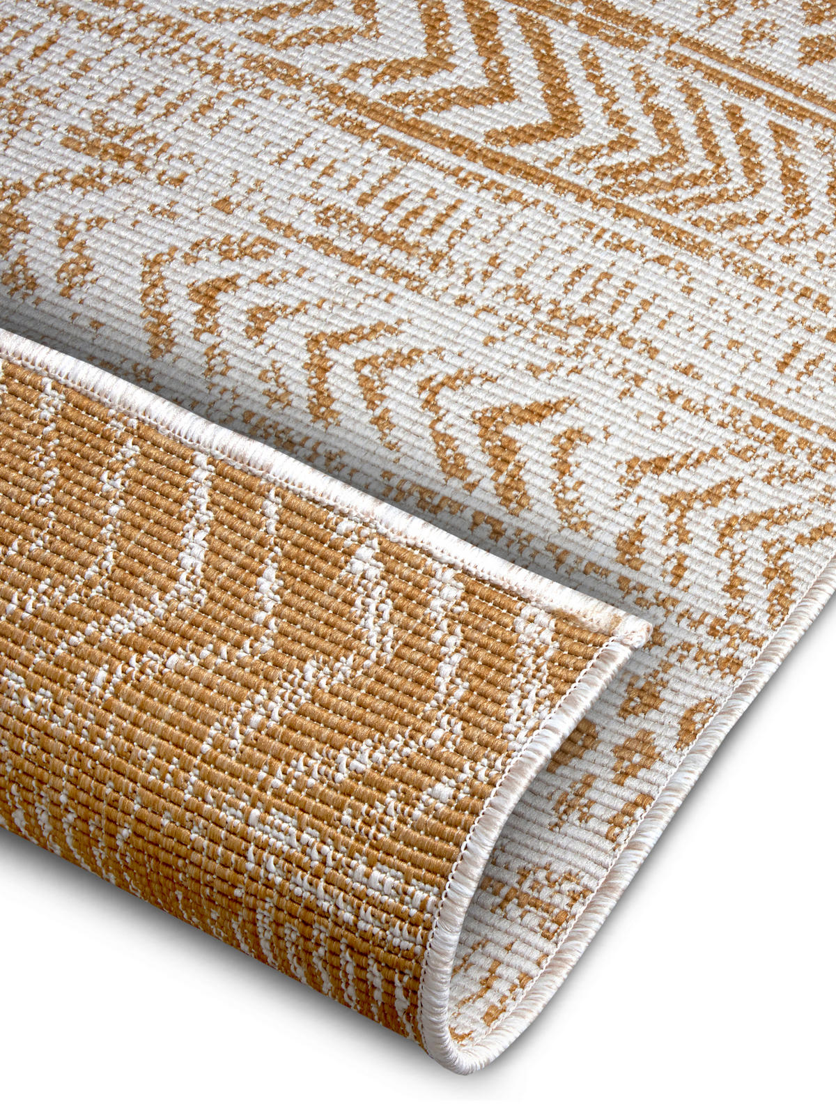 LÄUFER 80/350 cm Twin Supreme  - Creme/Honig, Design, Kunststoff (80/350cm)