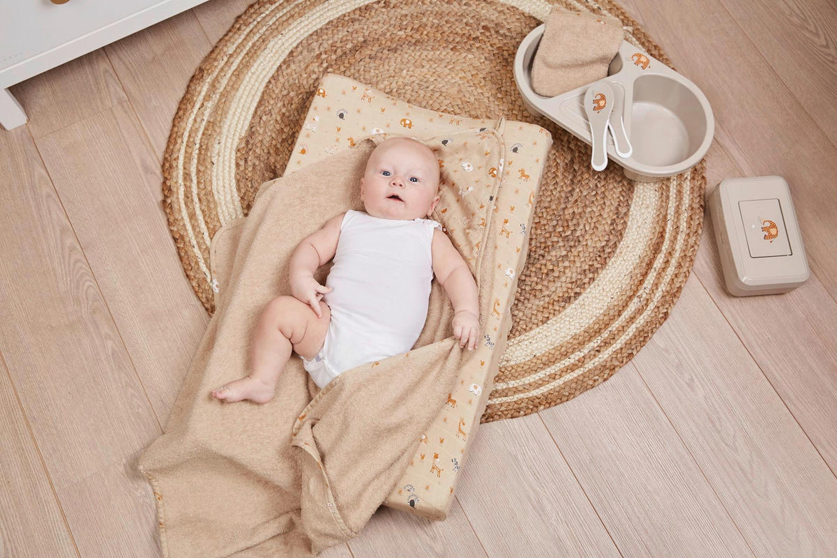 WASCHSCHÜSSEL Steppe  - Taupe, Basics, Kunststoff (40/22.5/9cm) - Bebe Jou