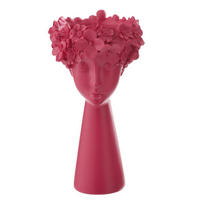 ÜBERTOPF - Dunkelrosa, Basics, Naturmaterialien/Stein (23/23/40,8cm)