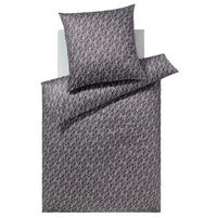 BETTWÄSCHE Makosatin 135/200 cm  - Graphitfarben, Design, Textil (135/200cm) - Joop!