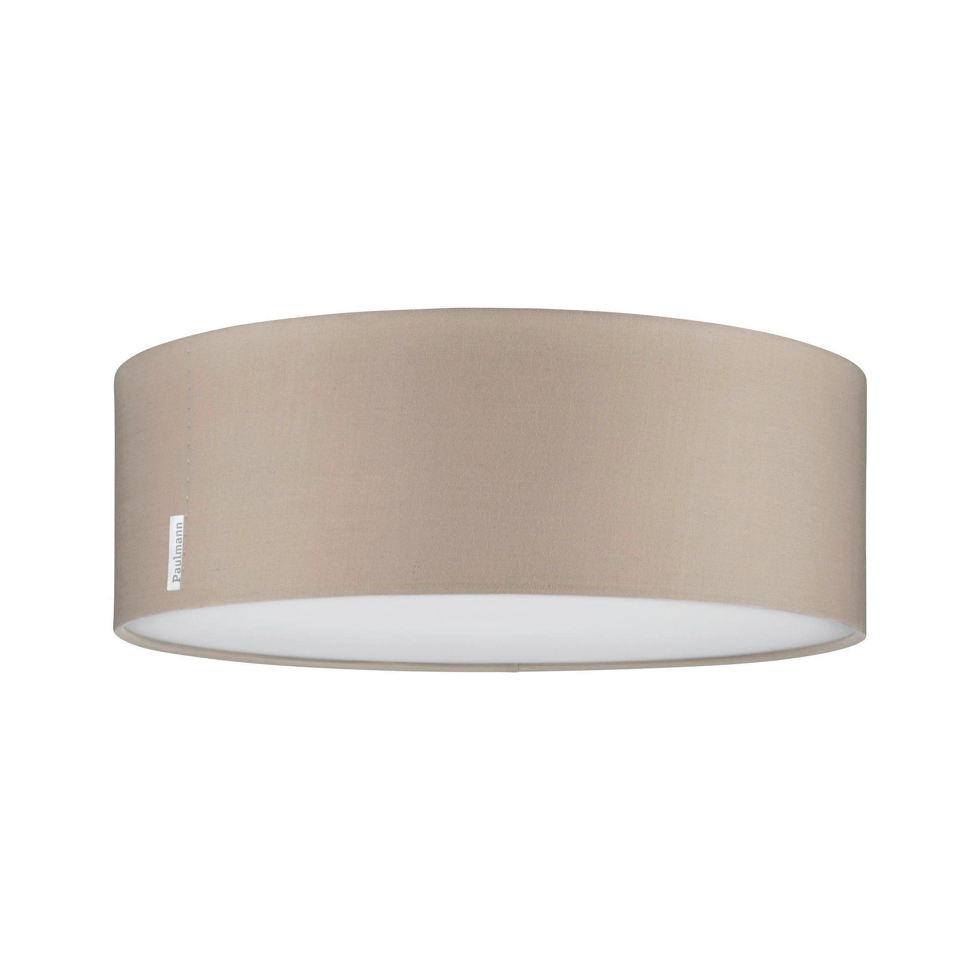 DECKENLEUCHTE Mari 38/38/13 cm   - Beige, Design, Textil (38/38/13cm) - Paulmann