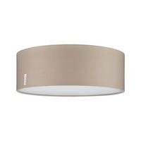Deckenleuchte Mari 38/38/13 cm  - Beige, Design, Textil (38/38/13cm) - Paulmann
