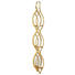 KERZENHALTER - Goldfarben, Glas/Metall (12,5/99,5/10cm) KERZENHALTER - Goldfarben, Glas/Metall (12,5/99,5/10cm)