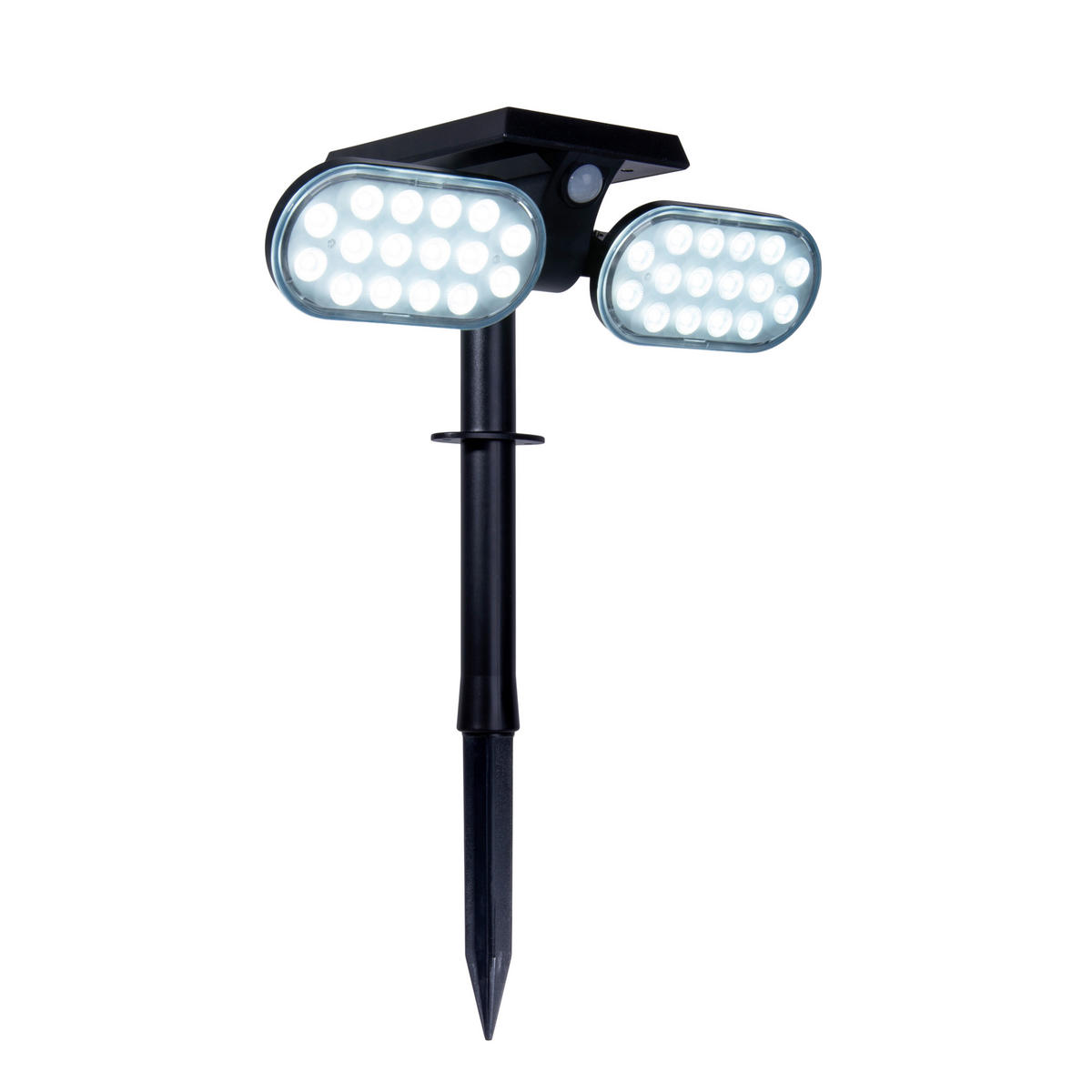 LED-STRAHLER - Schwarz, Basics, Kunststoff (23,2/15,5/31,9cm) - Näve