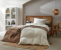 BETT Akazie massiv, Hartholz 180/200 cm Akaziefarben  - Akaziefarben, Trend, Holz (180/200cm) - Livetastic
