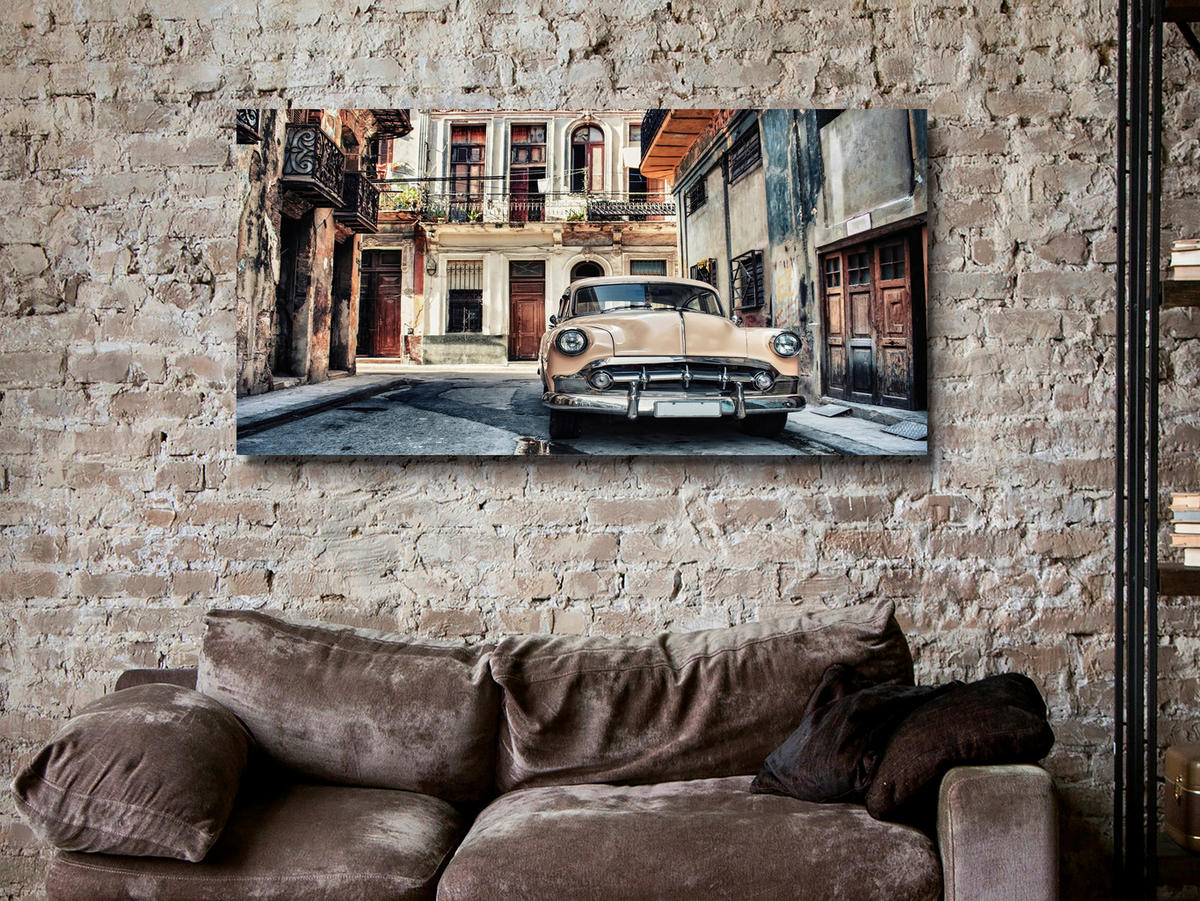 KUNSTDRUCK 140/70 cm  - Multicolor, Design, Holzwerkstoff/Textil (140/70cm) - Monee