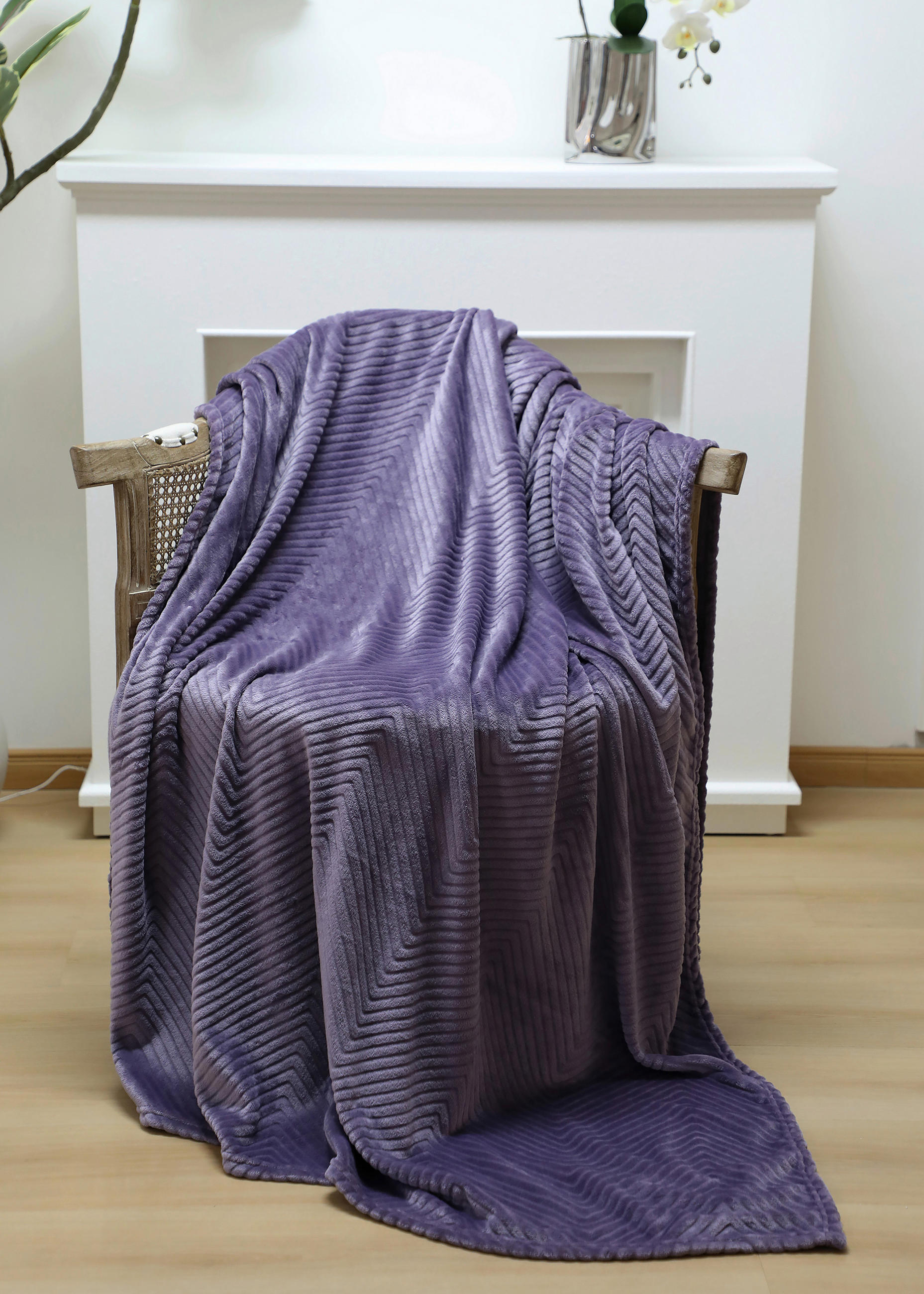 ODEJA 150/200 cm lila  - lila, Basics, tekstil (150/200cm) - Novel