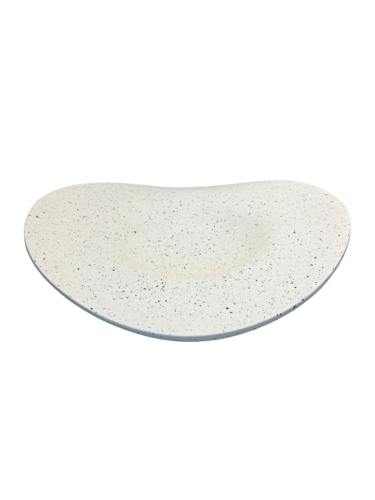 DEKOSCHALE - Grauweiß, Design, Kunststoff (39,5/39,5/11cm) - Ambia Home