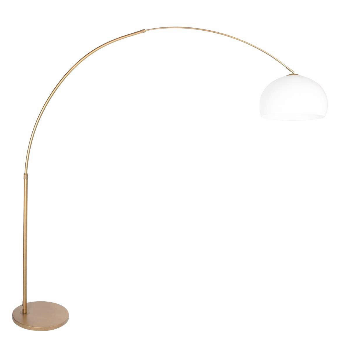 STEHLEUCHTE SPARKLED LIGHT 50/240/230 cm  - Weiß/Bronzefarben, Trend, Kunststoff/Metall (50/240/230cm)