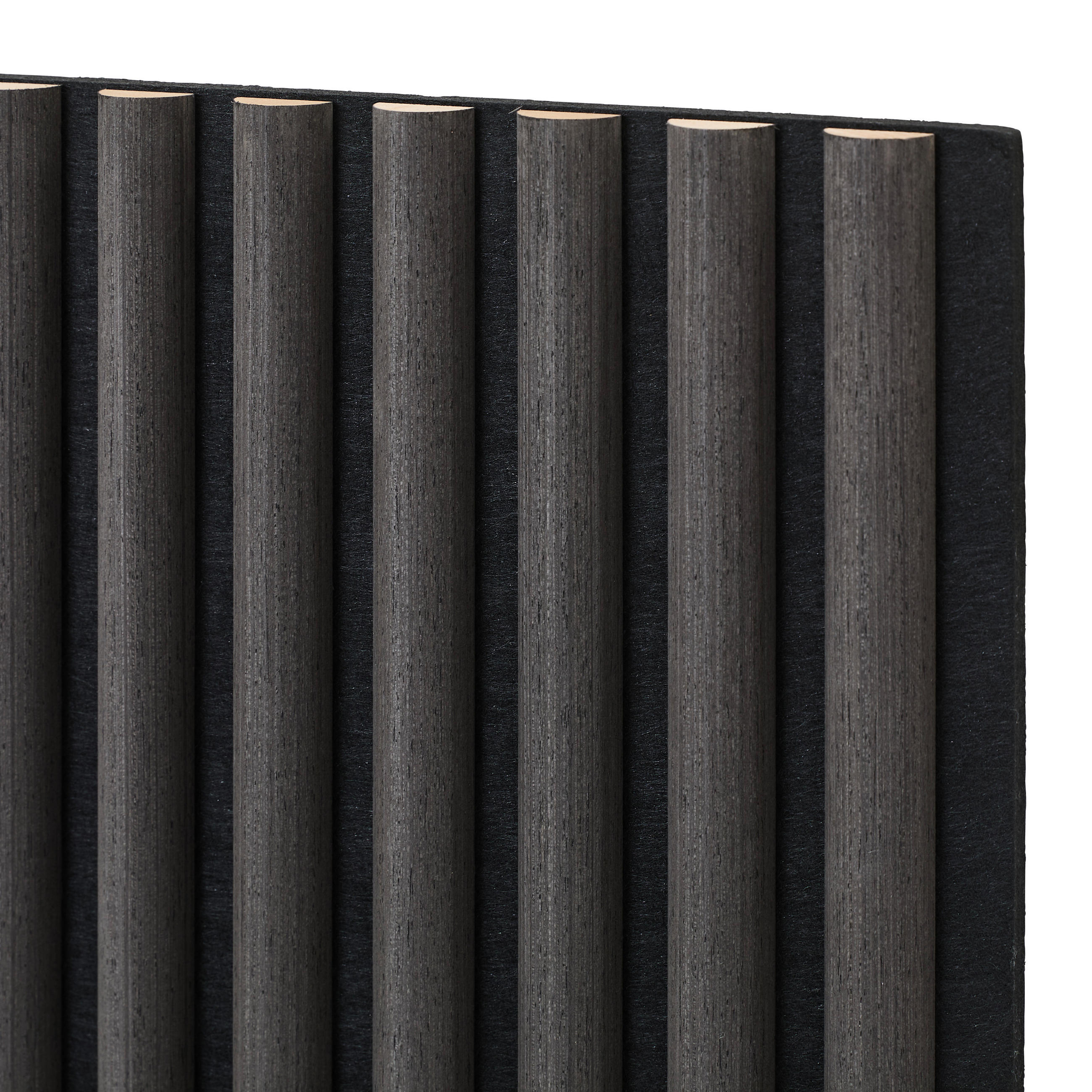 WANDPANEEL Schwarz  - Schwarz, Design, Holzwerkstoff/Kunststoff (41/41/2,1cm) - Livetastic