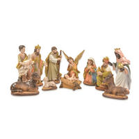 KRIPPENFIGUREN-SET - Naturfarben, Basics, Keramik (35,2/8,2/26,4cm)