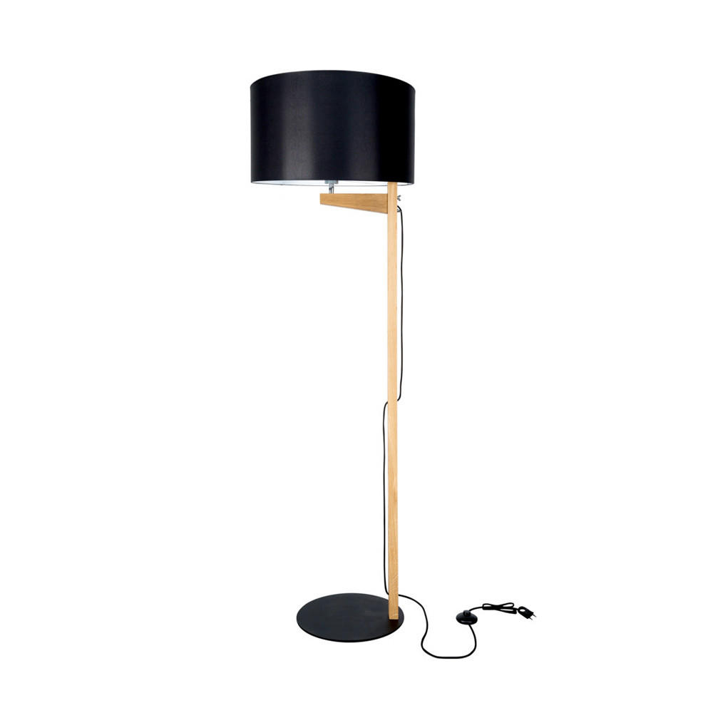 Waldwelt STOJACÍ LAMPA, 50/165/50 cm - černá