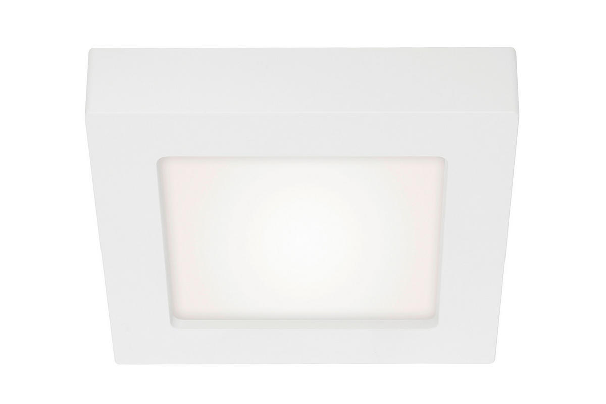 LED SVJETILJKA STROPNA Sky  - bijela, Basics, metal/plastika (17,2/17,2/3,5cm)