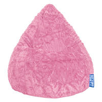 VREČA ZA SEDENJE  FLUFFY L    70/90 cm           - pink, Konvencionalno, tekstil (70/90cm)