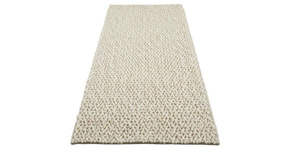 LÄUFER 80/200 cm  - Weiß, Natur, Textil (80/200cm) - Linea Natura