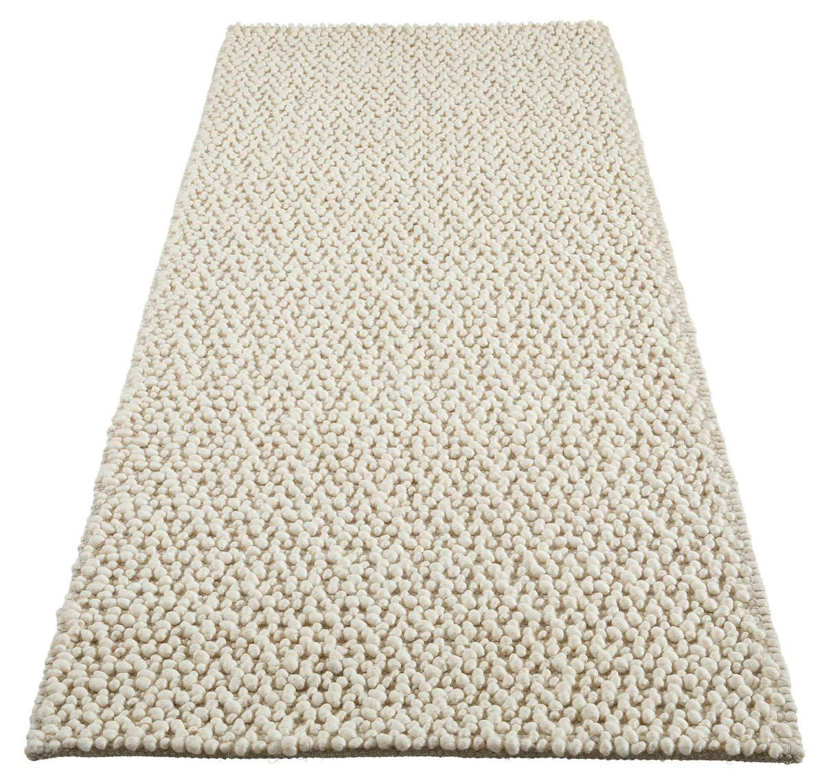 LÄUFER 80/200 cm  - Weiß, Natur, Textil (80/200cm) - Linea Natura