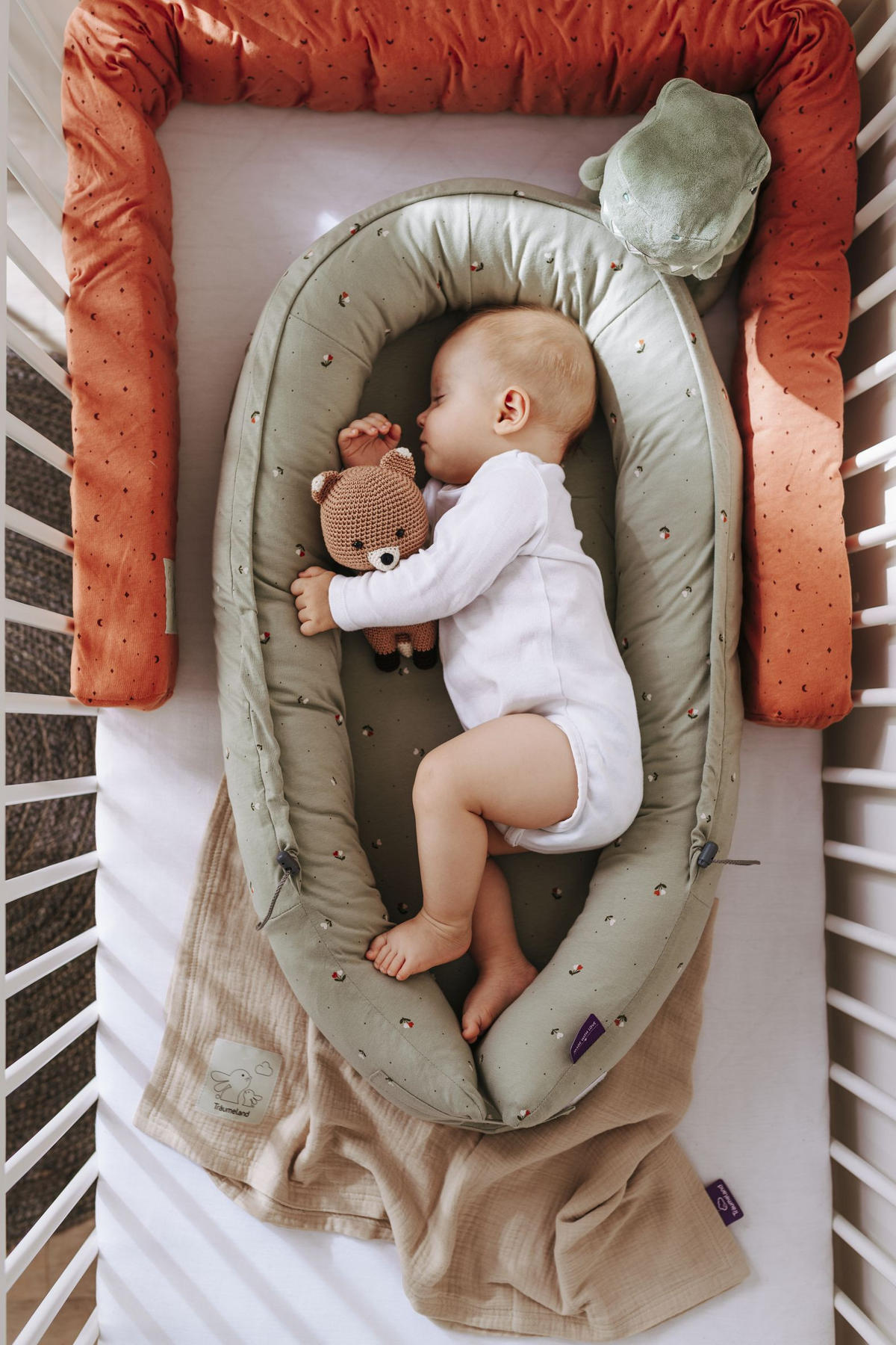 NESTCHENSCHLANGE MOON ROST    - Rostfarben, Basics, Textil (200cm) - Träumeland