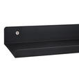 WANDREGAL 80/4/10 cm  - Schwarz, Basics, Metall (80/4/10cm) - Xora