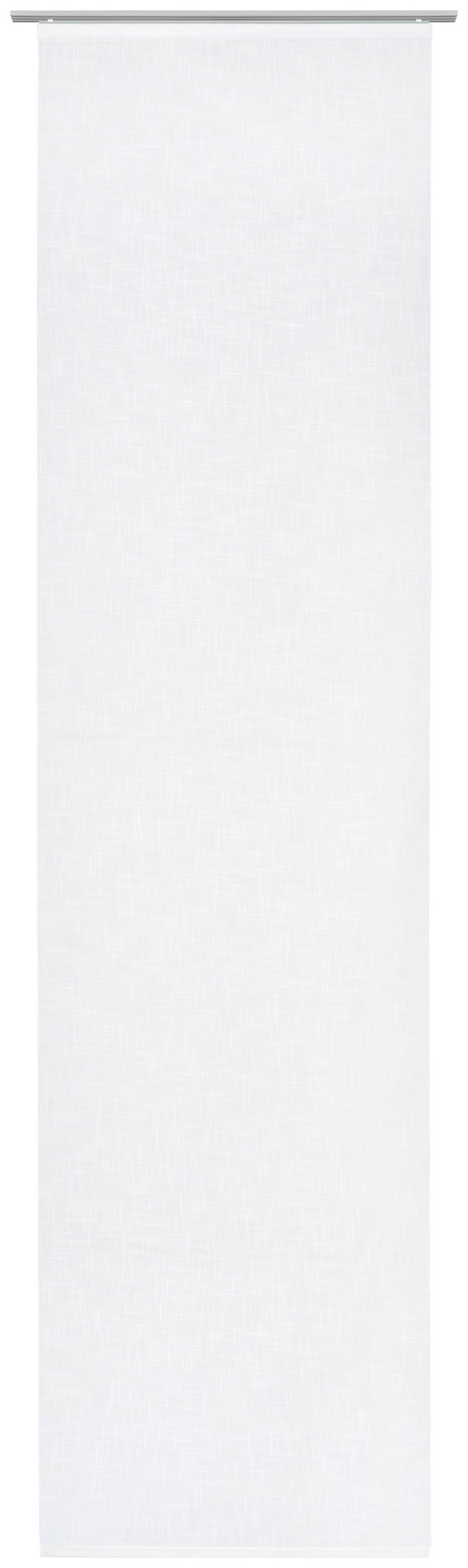 PANELNA ZAVESA    60/260 cm  - bela, Design, tekstil (60/260cm) - Novel