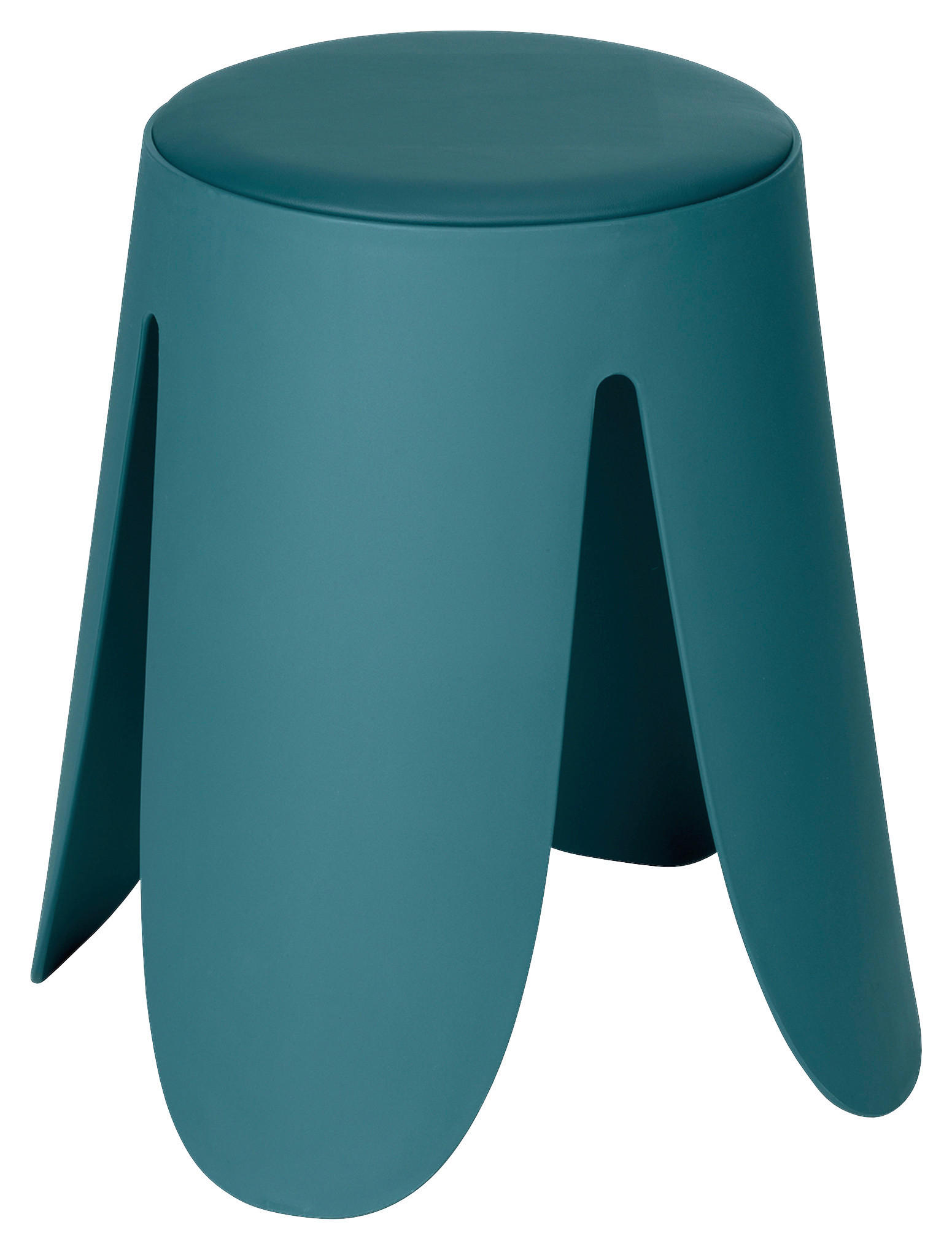 Wenko Badhocker Comiso Petrol 44.5x46x44.5 cm