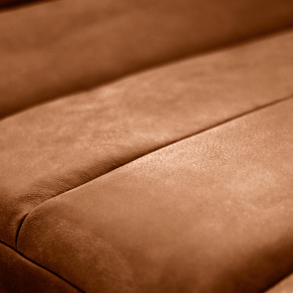 RELAXLIEGE in Echtleder Rostfarben, Kastanienfarben  - Kastanienfarben/Rostfarben, Design, Leder/Metall (65/65-95/171cm) - Livetastic