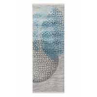TEKAČ  Milan     80/150 cm    tkano  modra, večbarvno  - modra/večbarvno, Basics, tekstil (80/150cm) - Kayoom