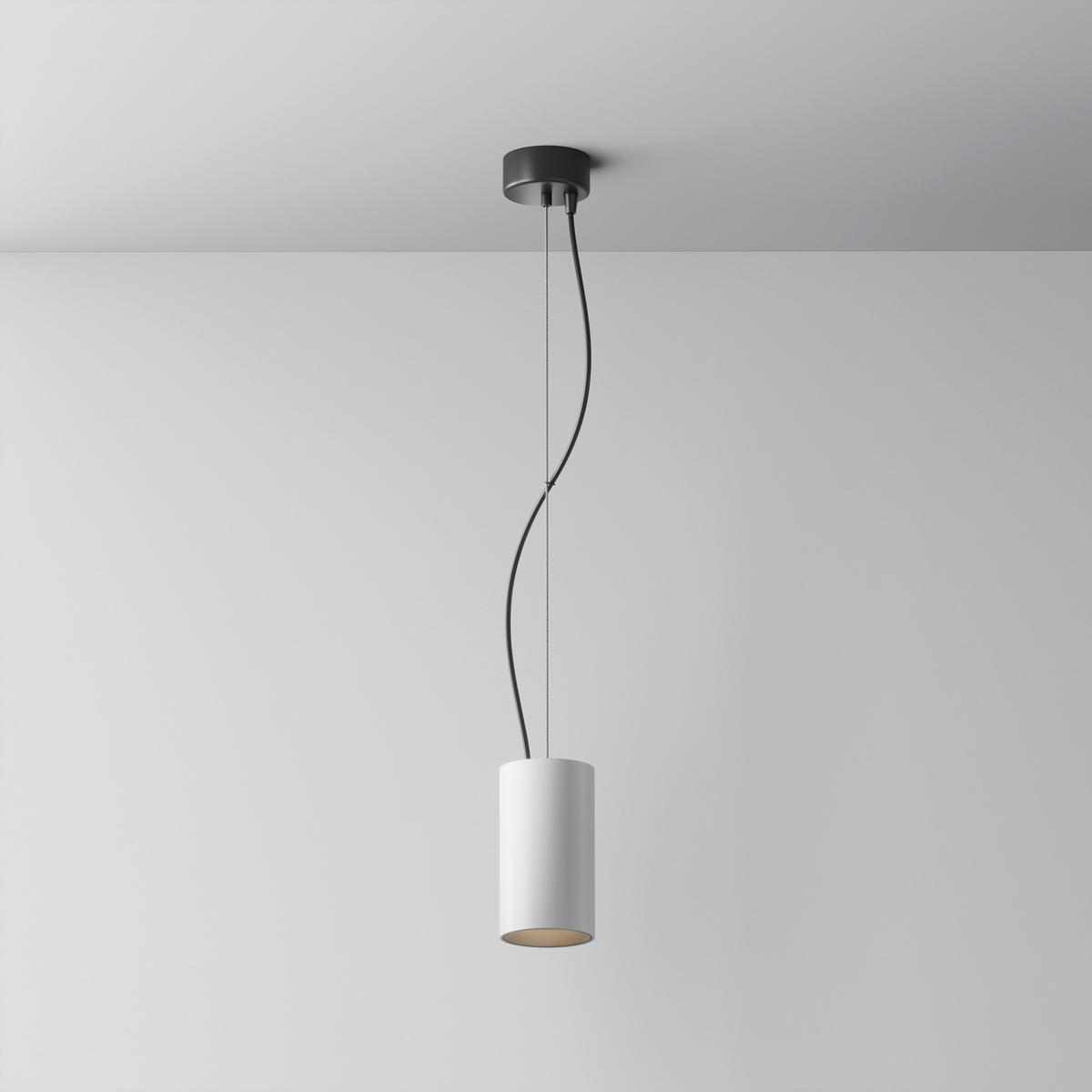 PENDELLAMPA Efir 7.5/13.5 cm  - vit, Design, metall (7.5/13.5cm) - MAYTONI