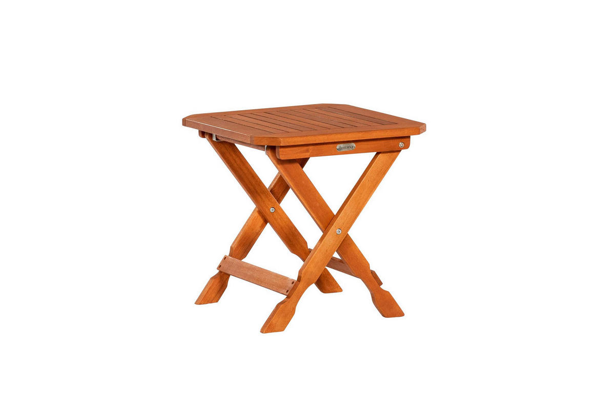 GARTENLIEGE  - Eukalyptusholzfarben/Beige, KONVENTIONELL, Holz/Textil - Gardenson