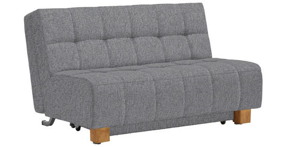 SCHLAFSOFA  in Webstoff Hellgrau  - Hellgrau/Naturfarben, MODERN, Holz/Textil (145/92/102cm) - Novel