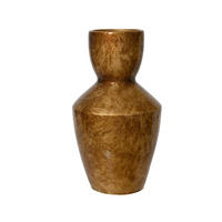 VASE  - Goldfarben, Basics, Keramik (23/23/40cm) - Ambia Home
