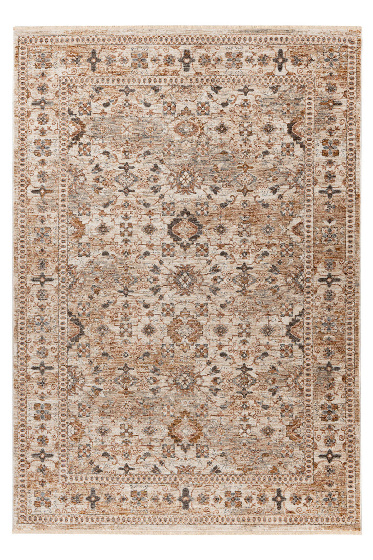 FLACHWEBETEPPICH 120/170 cm Beige  - Beige, Design, Textil (120/170cm) - Obsession
