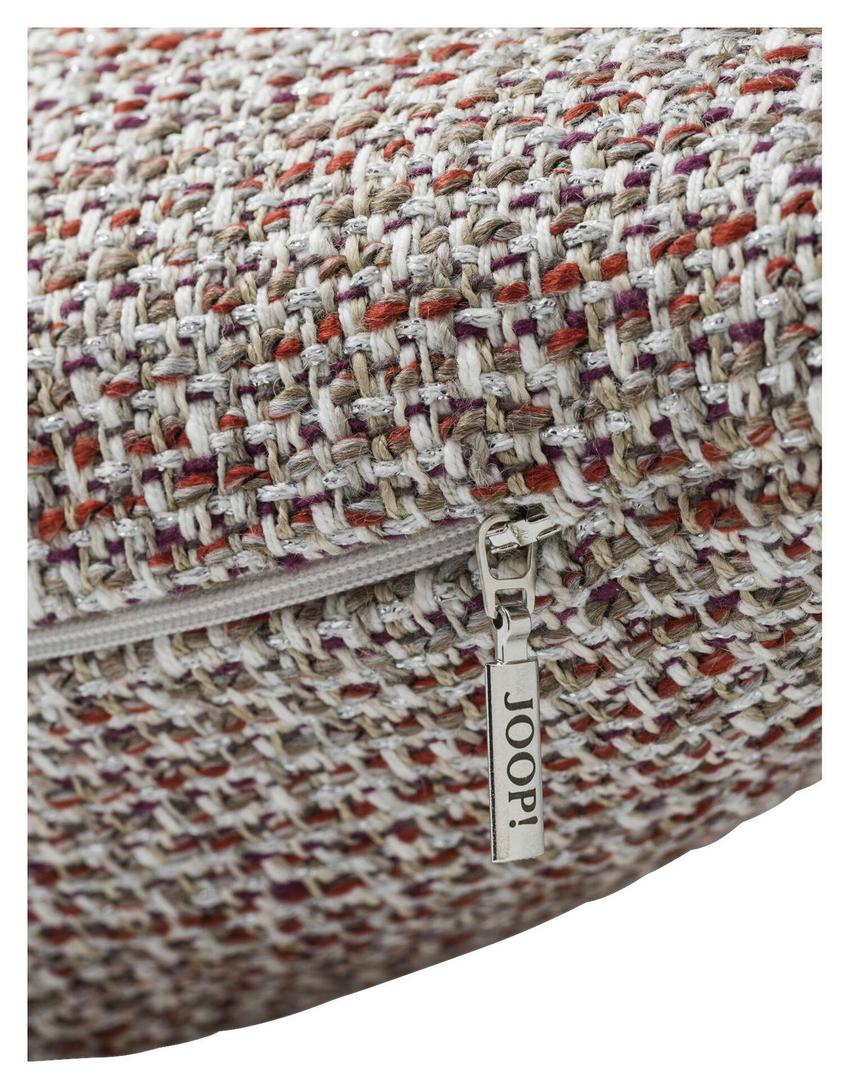 KISSENHÜLLE J! GRAND 40/40 cm  - Beige/Braun, Design, Textil (40/40cm) - Joop!