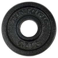 HANTELSCHEIBE  - Schwarz, KONVENTIONELL, Metall (9,8/9,8/1,7cm)