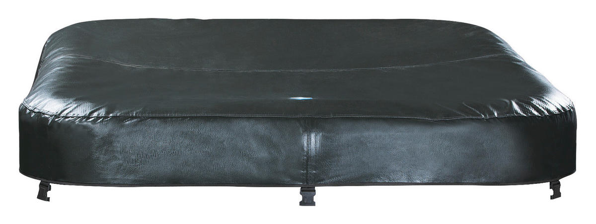 WHIRLPOOL-ABDECKHILFE  - Schwarz, Basics, Kunststoff (158/158cm)