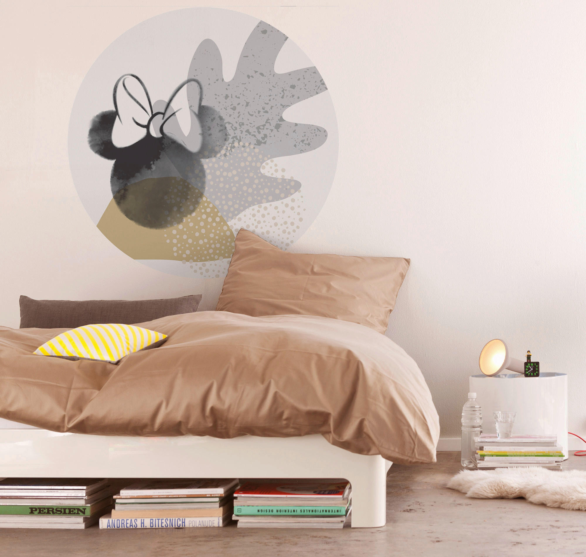 FOTOTAPETE DD1-041 MINNIE LOOP ART - Multicolor, Trend (128cm)