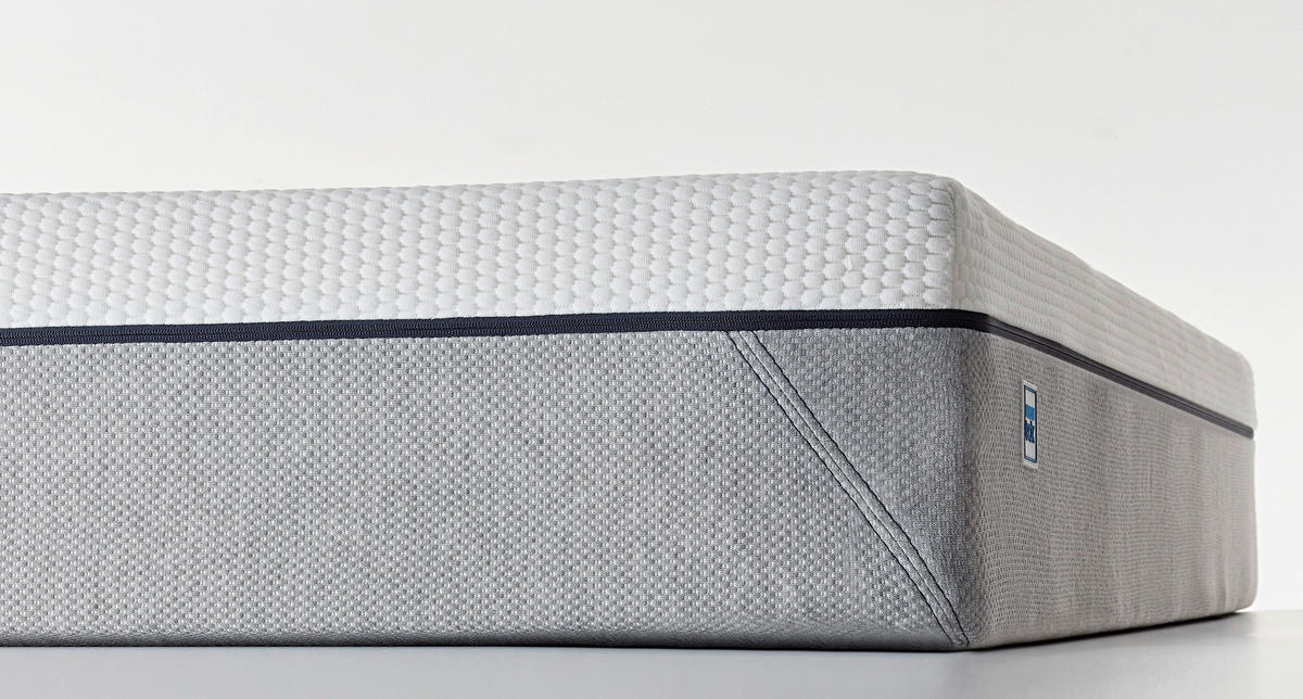 TASCHENFEDERKERNMATRATZE DREAM BOX PRO, 160/200 cm, Höhe ca.: 24 cm, funktional, 3-Zonen - Weiß/Grau, Basics, Textil (160/200cm) - Yatas
