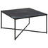 COUCHTISCH in Metall, Glas 80/80/45 cm - Schwarz/Weiß, Trend, Glas/Metall (80/80/45cm) - Carryhome COUCHTISCH in Metall, Glas 80/80/45 cm - Schwarz/Weiß, Trend, Glas/Metall (80/80/45cm) - Carryhome