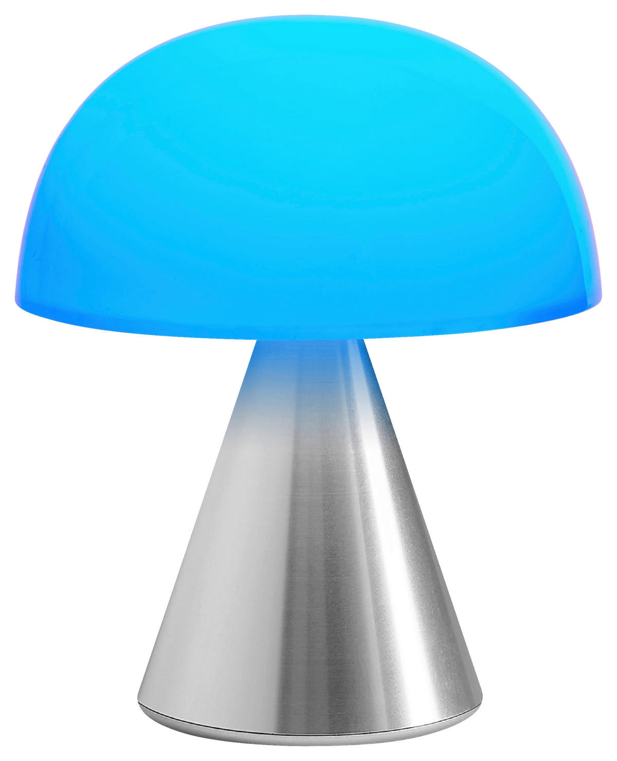 AKKU-TISCHLEUCHTE 9.2/11/9.2 cm   - Alufarben, Design, Kunststoff/Metall (9.2/11/9.2cm)