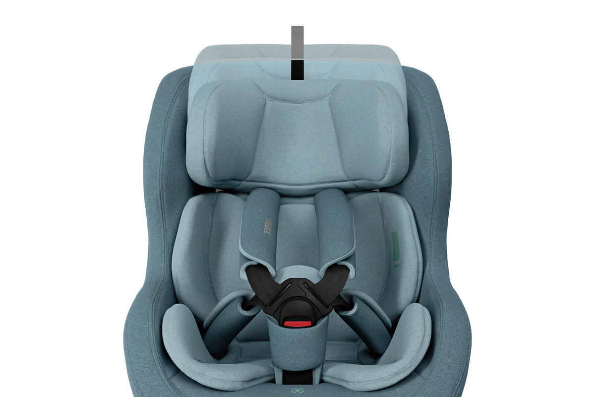 REBOARDER-KINDERSITZ Elm  - Pastellblau, Basics, Textil (44/61/73cm) - Thule