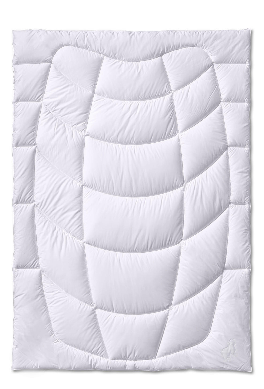 Kauffmann Sommerdecke Cashmere Weiß 135x200 cm