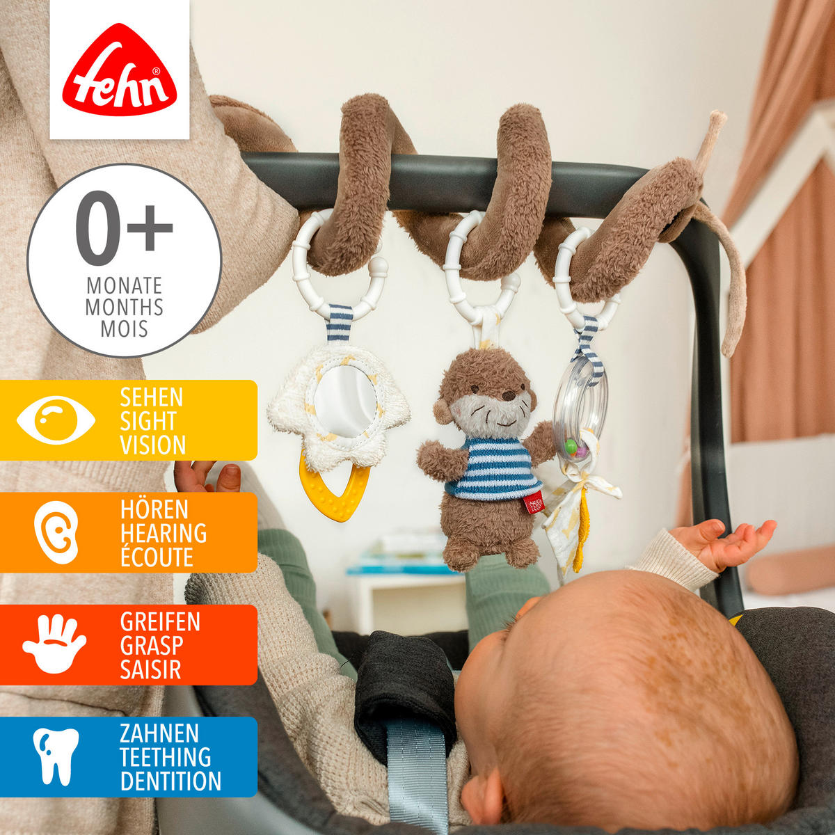 BABYSCHALENMOBILE  - Basics (23/25/7,8cm) - Fehn