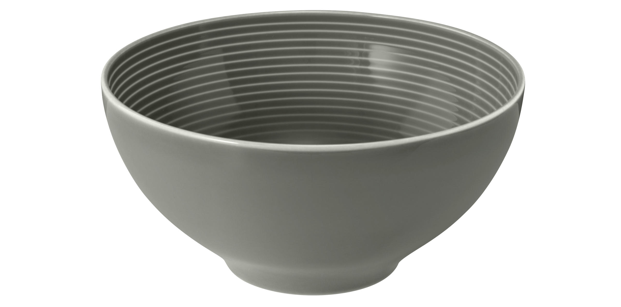 MÜSLISCHALE Beat perlgrau uni  - Grau, LIFESTYLE, Keramik (15,7/7,6cm) - Seltmann Weiden