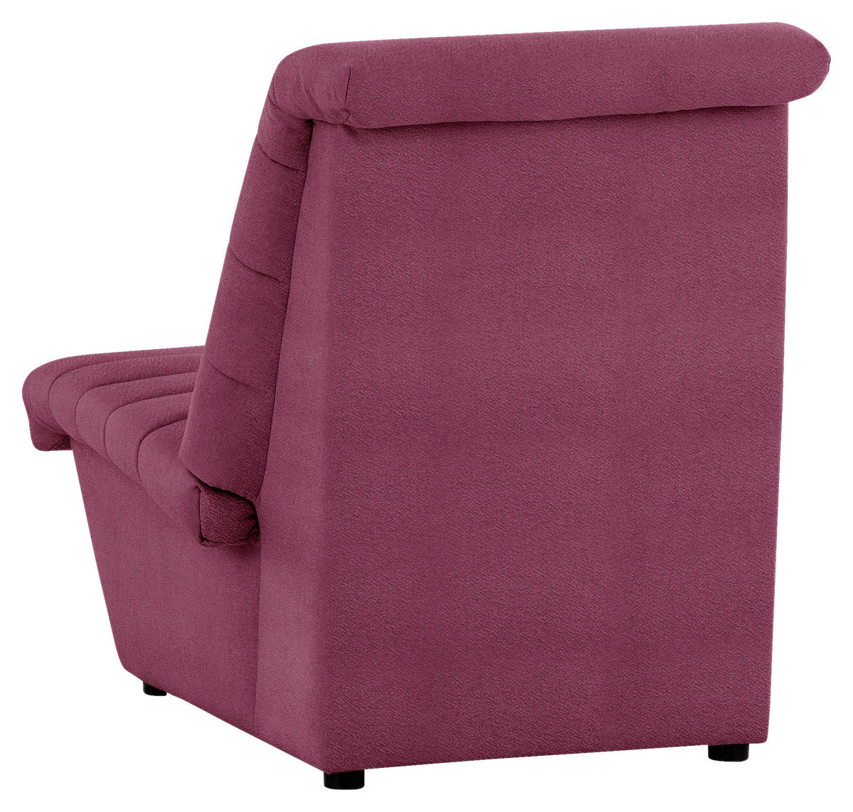 SESSEL in Webstoff Weinrot  - Weinrot/Schwarz, Design, Kunststoff/Textil (72/92/103cm) - LOOKS by W.Joop