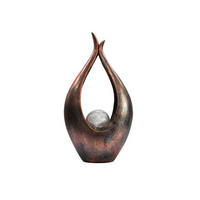 SOLARLEUCHTE - Klar/Bronzefarben, Basics, Glas/Kunststoff (26,5/13/50cm) - Globo
