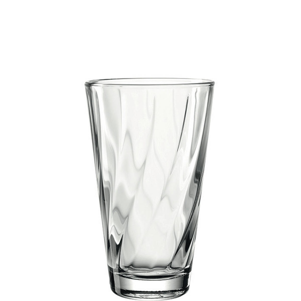 TRINKGLAS  - Klar, Design, Glas (8/13/8cm) - Leonardo